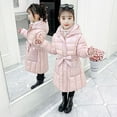 thumbnail image 4 of 2020 Winter Girls Warm Coat Fahion Solid Thicking Long Baby Girl Jackets Parka Kids Outerwear Clothes for 3-12 Years old, 4 of 6