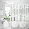 thumbnail image 5 of Fitnate 12pcs Christmas Snowflake Shower Curtain Hooks for Home Bathroon Decorative White, 5 of 9