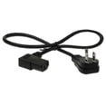 thumbnail image 2 of SF Cable NEMA 5-15P to C13 Standard Power Cord Right Angle, 3 feet - 18 AWG, 2 of 6