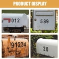 thumbnail image 3 of SOPOTUTU Reflective Black House Number Stickers Self Adhesive for Outdoor Mailbox and Address Signs, 3 of 8