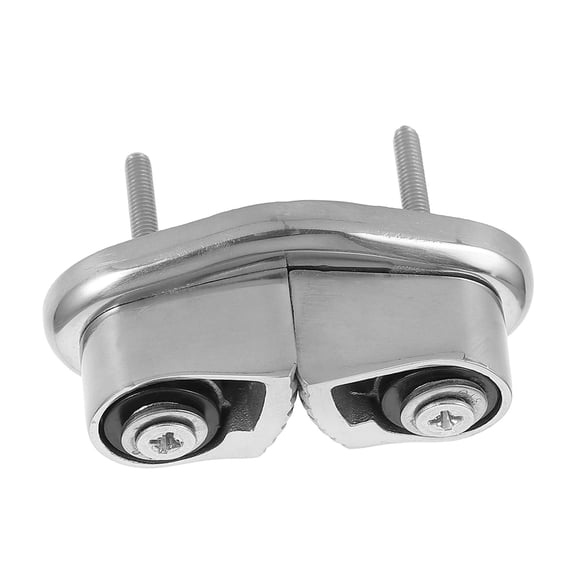 FONWILYO Marine Stainless Steel Cam Cleat with Mirror Polished Finish for Sailboats and Kayaks