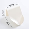 thumbnail image 4 of Jabonera para cocina, baño, ducha, caja de jabón, soporte para jabón autodrenante, soporte para jabón de plástico montado en la pared (blanco * 2), 4 of 4