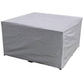 thumbnail image 1 of Housse de Protection pour Meubles de Jardin - Tissu Polyester - Imperméable - Anti-UV - pour Table et Chaises - 90 x 90 x 40 cm, 1 of 5