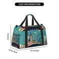 thumbnail image 3 of Balery Let's go Travel Bolsa de Gimnasio para Mujeres, Bolsa de Viaje con Bolsillo Húmedo, Bolsa de Fin de Semana para Mujeres, Bolsa de Viaje Resistente al Agua, 3 of 7