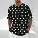 thumbnail image 4 of Camisetas de Manga Larga para Hombre de Algodón, Impresión Cuello Redondo Moda Casual Camisetas de Manga Corta para Diario Y Casual, 4 of 5