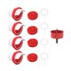 thumbnail image 5 of Puerto de comedero para pollos, comedero para pollos por gravedad de 4 piezas, comedero automático para aves de corral, kit de comedero automático para pollos, diseño revolucionario Jadeshay A, 5 of 8