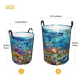 thumbnail image 5 of Daiia sea World Laundry Hamper With Handles Large Storage Basket/Toy Organizer/Dirty Clothes Collapsible Waterproof For College Dorms, Bedroom,Bathroom, 5 of 8
