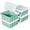 Green(4pack), variant on Sparklane - Silicone Freezer Tray for Soup Ice Cubes: 2-Cup Freezing Trays with Lid for Meal Prep - 4Pack Silicon Soup Portion Freeze Tray Make Stock Souped Ice Cube