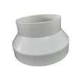 thumbnail image 3 of Reductor de conducto duradero para sistema de ventilación, adaptador de tubería, conector de conducto 200 a 150 mm, 3 of 7