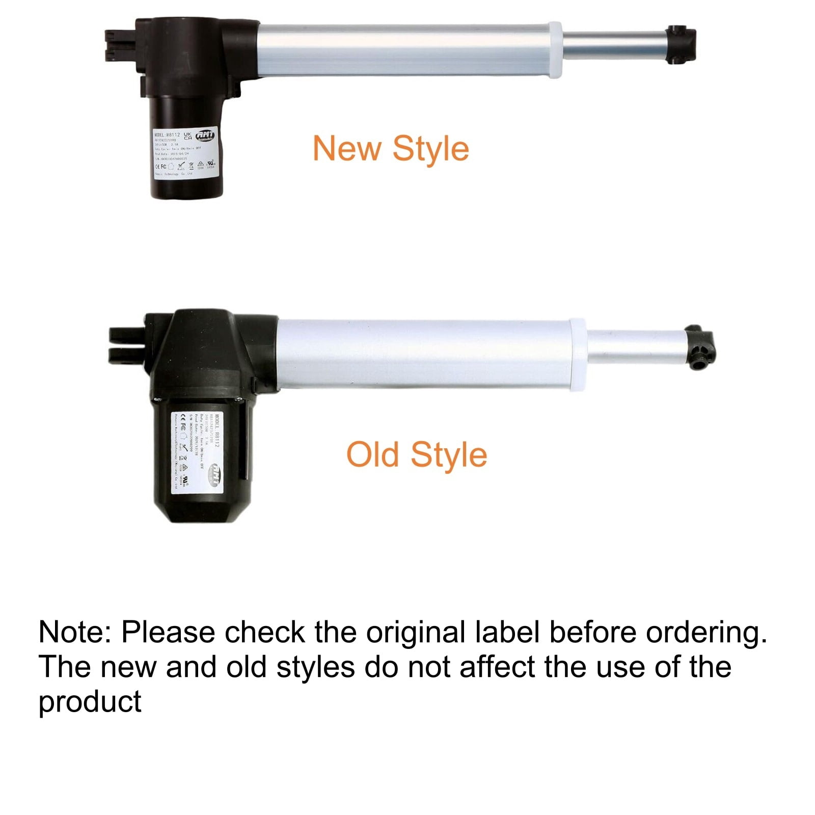 RMT Motor Model R8112 R811242375198 Actuator Replacement for Power Recliner Sofa Lift Chairs