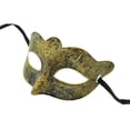 thumbnail image 1 of Qarigey Envolturas de media cara Accesorios antiguos Patrones de baile Accesorios de disfraces Decoración de fiesta Regalos Halloween Damas Ropa, zapatos y accesorios Miscelánea oro antiguo, 1 of 6