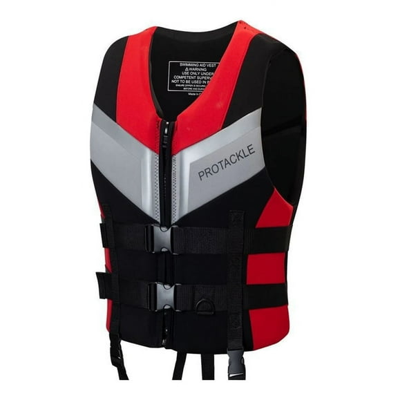 2025 Professional High-Buoyancy Adult Life Jacket, Wear-Resistant Waterproof Safety Vest