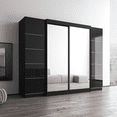 thumbnail image 3 of Aria 2D-EXEX Wardrobe with 2 Mirrors, 3 of 6