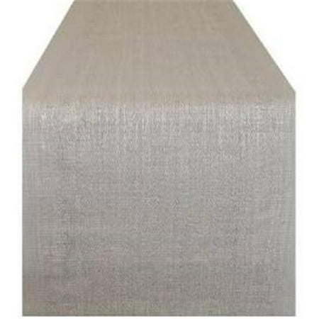 

SPACE-DYED Gray PVC TABLE RUNNER 13x72
