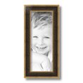 thumbnail image 1 of ArtToFrames 5x13" Black Panel With Gold Lip Picture Frame, Multi Wood Poster Frame, with Regular Glass and 2 (FBPL-5092), 1 of 6