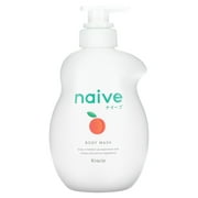Kracie Naive, Body Wash, Peach, 17.9 fl oz (530 ml)