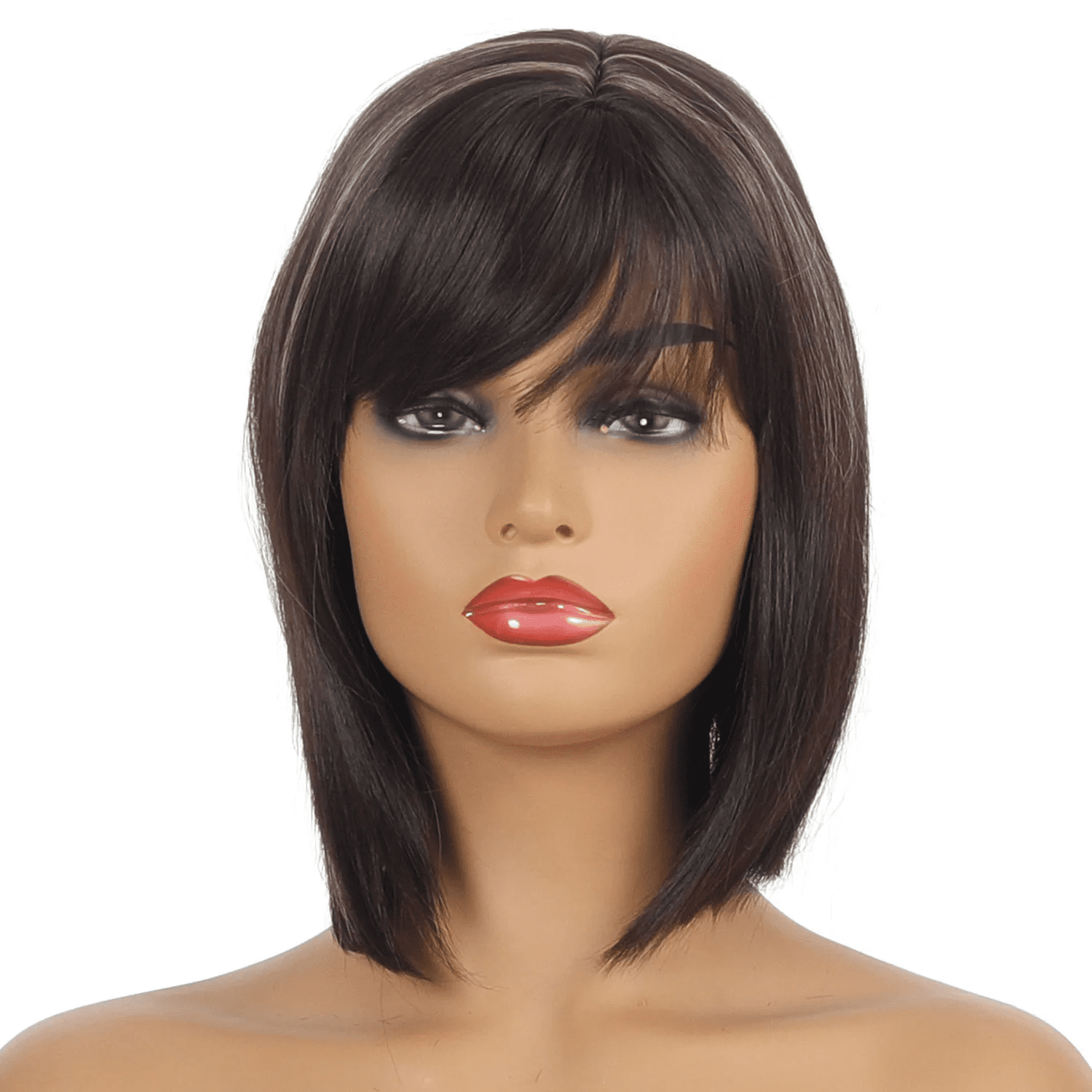UTOURS Natural Short Lace Front Wigs Full Bob Lace Human Hair Wigs for Women