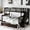 Espresso, variant on [US IN STOCK] Stairway Twin-Over-Full Bunk Bed with Drawer, Storage and Guard Rail for Bedroom, Dorm, for Adults, Espresso color