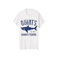 thumbnail image 1 of Quint's Shark Fishing 1975 Vintage Graphic T-Shirt, 100% Cotton Crew Neck Short Sleeve Tee, Casual all-Season Knit Fabric Top for Men, Regular Fit with Printed Design - Retro Style Shirt | Knit Textu, 1 of 6