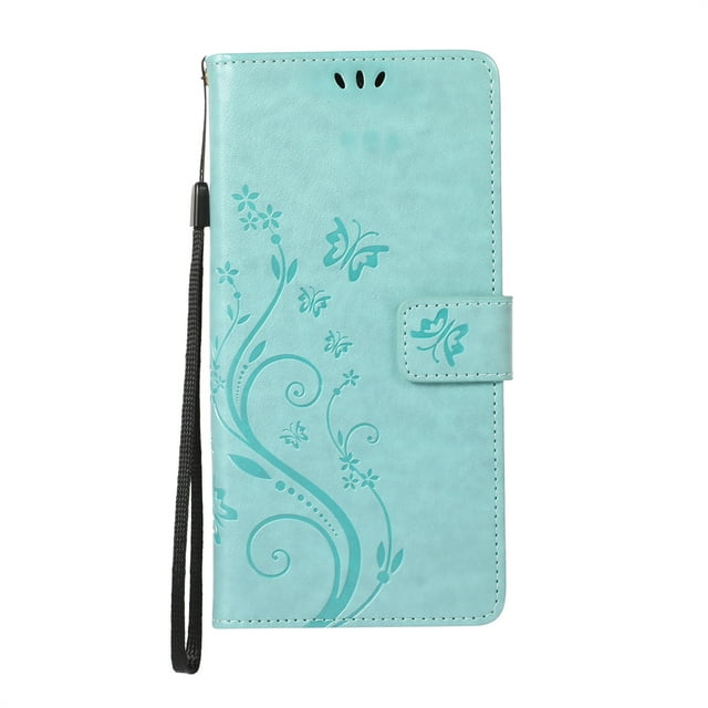 Butterflies Flowers PU Leather Flip Case For Samsung Galaxy S23 S22 Plus Note 20 Ultra Wallet Card Slot Magnetic Stand Phone Bag Cover