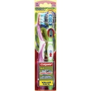Colgate 360 Degree ActiFlex Sonic Power Soft 226 Toothbrush Value Pack, 2ct