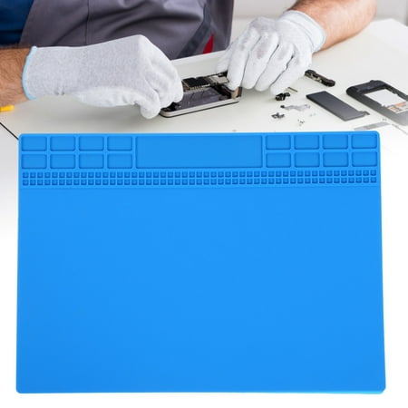 

Higoodz Repair Mat Heat Resistant Repair Pad Magnetic Silicone For Screw Storage For Desk Maintenance For Solder Station For Repair