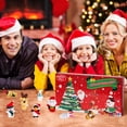 thumbnail image 7 of EastVita 24 Pcs Finger Puppets 24 Days Christmas Countdown Advent Calendar for Kids Christmas Party Favor Gifts, 7 of 7