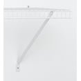 thumbnail image 1 of ClosetMaid 12-Inch Shelf Support Brackets, White, 12-Pack #1775, 1 of 3