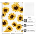 thumbnail image 2 of 6 Pcs Funny Kitchen Towels,White Sunflower Pattern Microfiber Dish Towels,Kitchen Tea Towels,Kitchen Towel Set (18" X 26"), 2 of 7