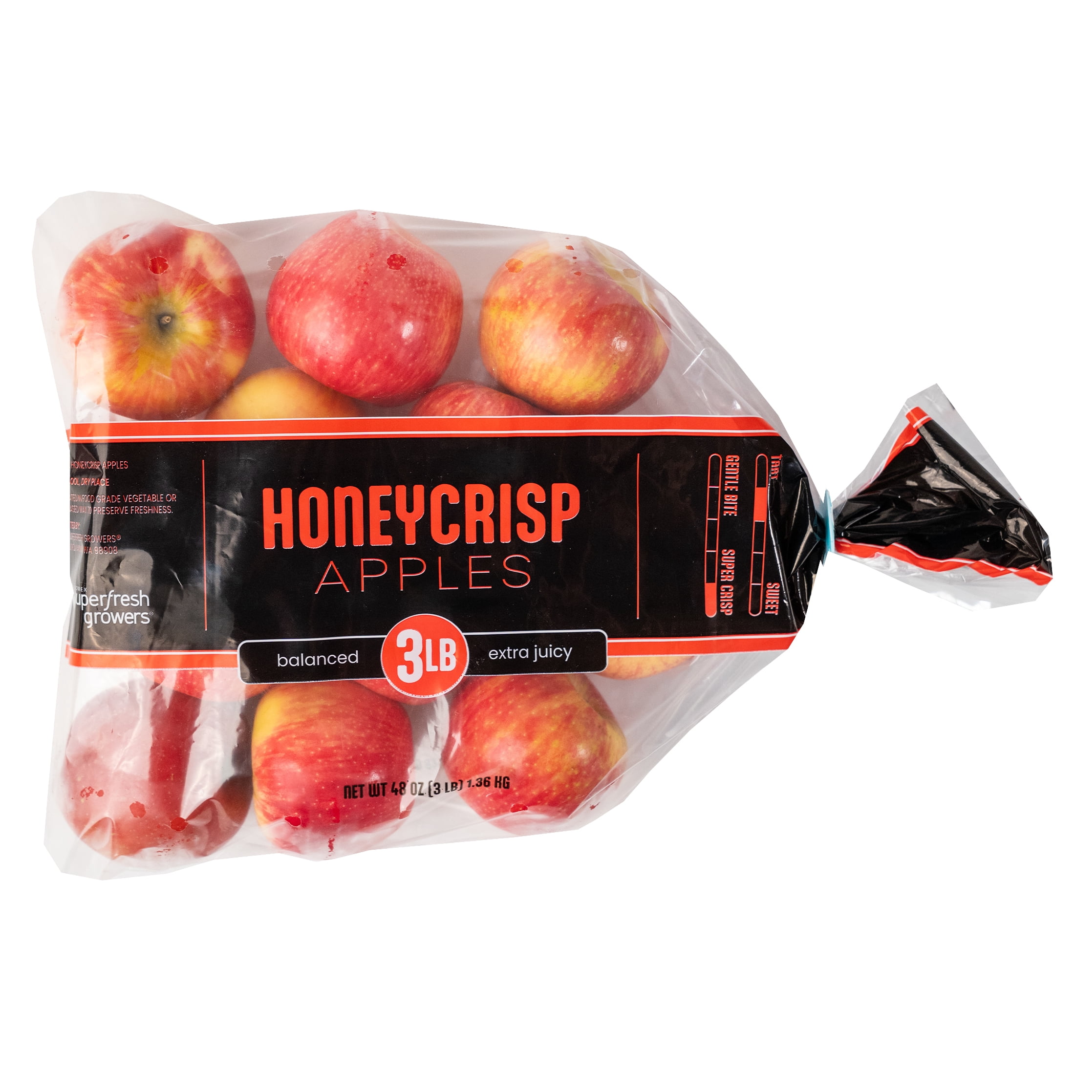 Fresh Cosmic Crisp Apples, 3 lb Bag - Walmart.com
