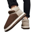 thumbnail image 4 of Men's Slippers Comfortable Thick Sole Warm Footwear for Autumn and Winter Fashionable Couple Design, 4 of 9