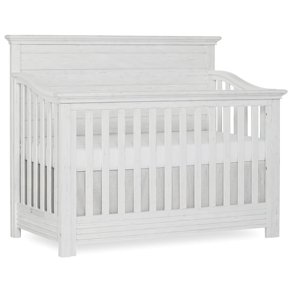 Evolur Waverly 5in1 Full Panel Convertible Crib, Weathered White
