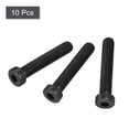 thumbnail image 3 of Uxcell M8x45mm Hex Socket Thin Head Cap Screw Bolts 12.9 Grade Carbon Steel 10 Pack, 3 of 5