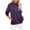 Purple, variant on Crew Neck Sweatshirt for Women Long Sleeve Soft Pullover Solid Color Casual Sweat Shirts Loose Fit Sweatshirts with Pocket