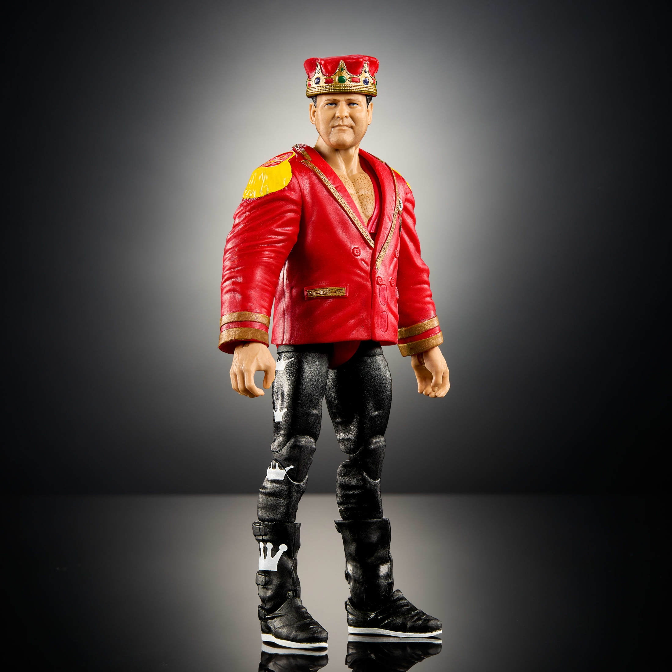 WWE Monday Night War Elite Collection Jerry “The King” Lawler Action Figure & Accessories 6-inch Set