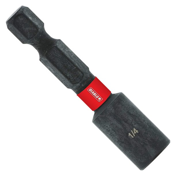 Destornillador de tuercas Diablo DNTSS14, 1/4 pulgadas x 5 cm, impacto magnético