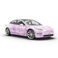 thumbnail image 6 of Rwraps Purple Abstract Forbidden City Gloss Vinyl Film Wrap 59in x 20ft Vinyl Vehicle Car Film Sheet, 6 of 9