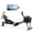 Air Resistance Rowing Machine, variant on syedee Stair Machine with LED Screen, Stepmill Exercise Machine with 12 Workout Programs, 441 LBS Step Machine, 24-164 Steps/Minute(Black)