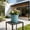 Blue, variant on yuHome Retros-Style Faux-Ceramic Planter | Breathable Rhizome Controlling Pot | Plastic Flower Pot with Base Tray | 8.07X7.09X5.12In Plump Fleshy Plants Container for Indoor Outdoor Home Decor