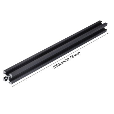 Euroharry 20mm V-Slot Aluminum Linear Rails (2020V Profile) – 200mm To 1000mm – 2 Or 4 Pieces For 3D Printers, CNC