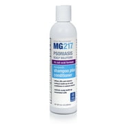 MG217 Psoriasis Maximum Strength 3% Sal-Cid Formula Therapeutic Shampoo & Conditioner, 8 oz