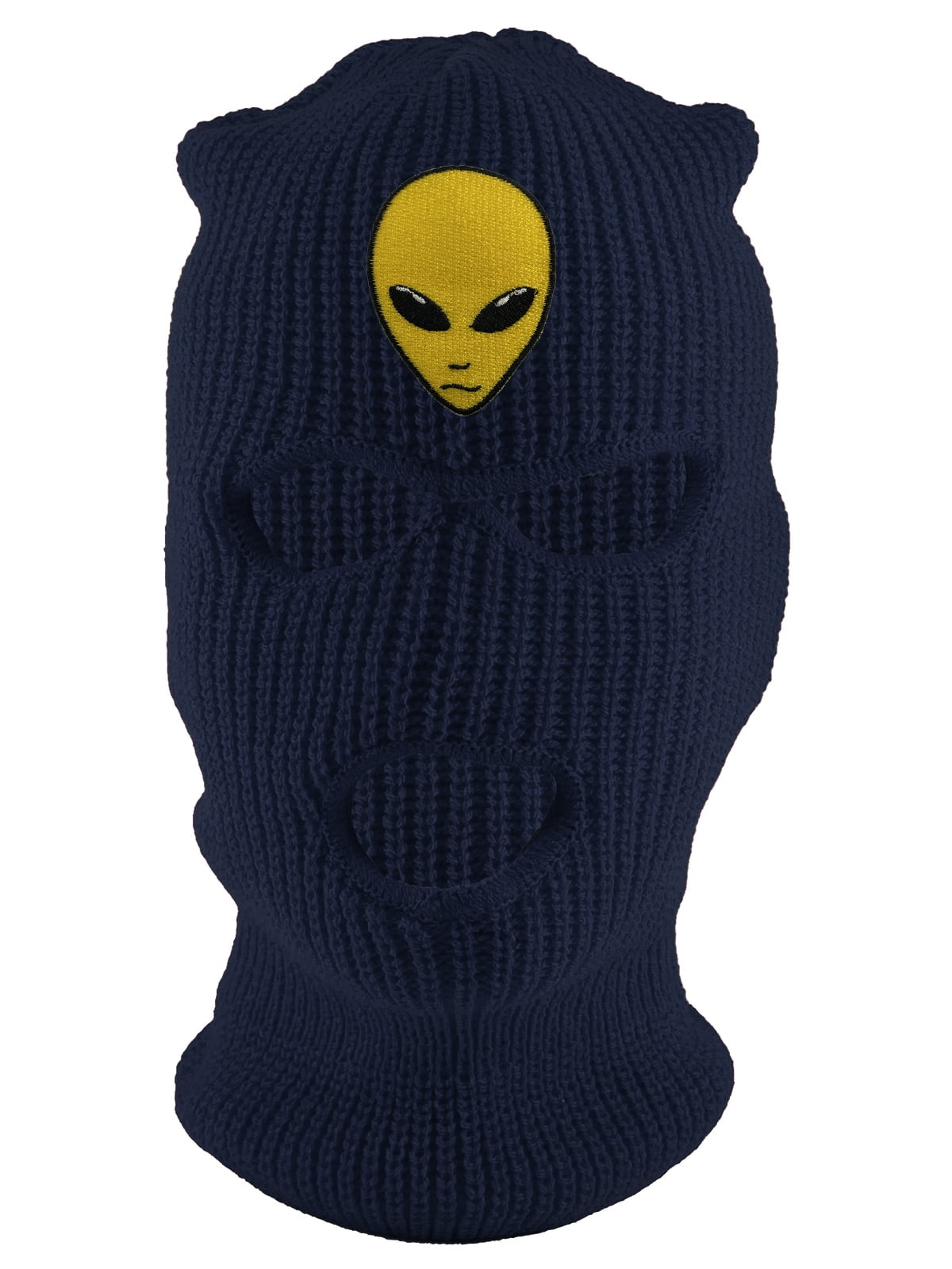Gravity Threads Alien Head 3Hole Ski Mask Navy