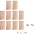 thumbnail image 4 of 10PCS Toe Tubes Sleeves Toe Protectors Women Toe Spacers Toe Cushion Tube Toe Separator for Bunion, Relief Toe Pressure Pain,Hammer Toe, Callus, Corn, Blister,3 Size, 4 of 5