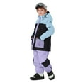 thumbnail image 4 of Hellosay Kids Snow Suit for Boys Girls Waterproof Windproof 2 Piece Ski Suits Pant and Jacket Snowsuit Winter Outdoor Overalls 3-12T, 4 of 7