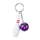 thumbnail image 4 of Xiao Hua Mini llavero con colgante de bolos y bolos, bolso bandolera deportivo - Rojo, 4 of 4