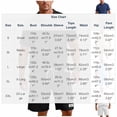 thumbnail image 3 of Summer Matching Set for Men Henley Neck Short Sleeve Shirts Shorts 2 Piece Casual Set Solid Color Relaxed Tracksuits XL, 3 of 9
