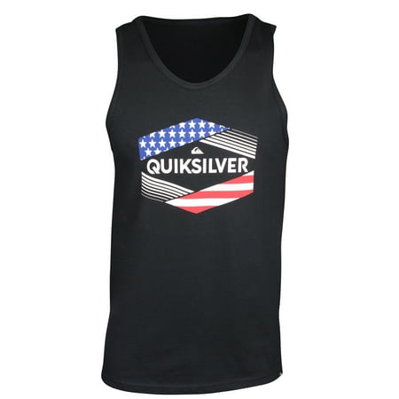 Quiksilver Mens Stars & Stripes Tank Top - Black