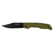 ONTARIO KNIVES Camp Plus EDC OD Green 4315 Stainless Lockback Pocket Knife