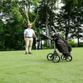 thumbnail image 6 of Bag Boy Golf Quad XL Push Cart Navy/Red, 6 of 6