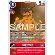 Advanced Booster Digimon Generation Greymon AD1-001